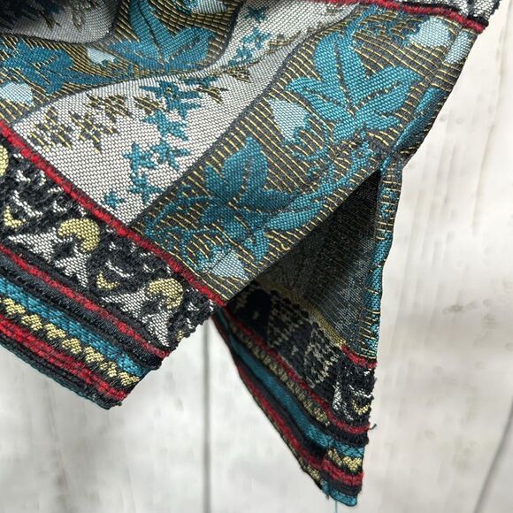 Vintage Chicos Design Tapestry Jacket Womens Size L Boho Artsy Statement Jacket - Picture 10 of 15